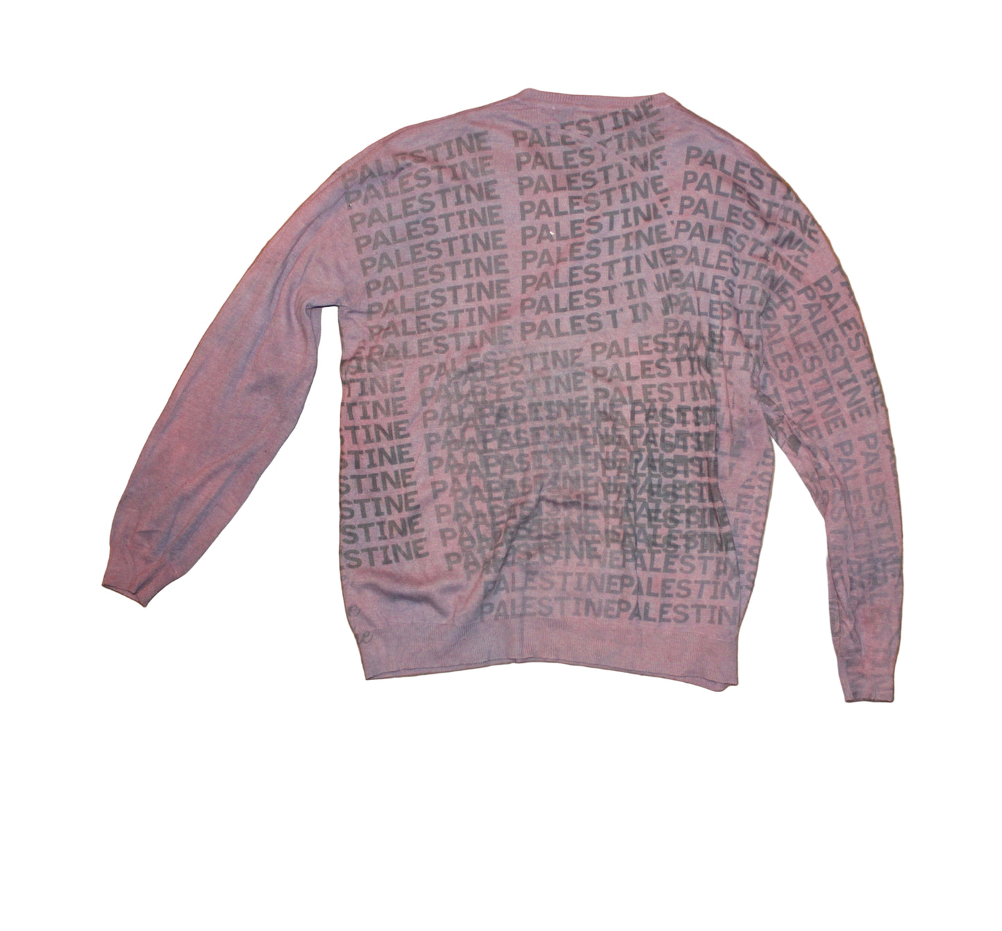 long sleeve argyle palestine