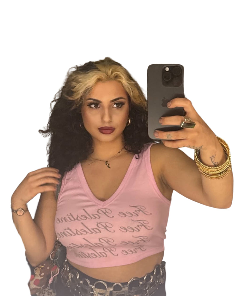 free palestine tank top