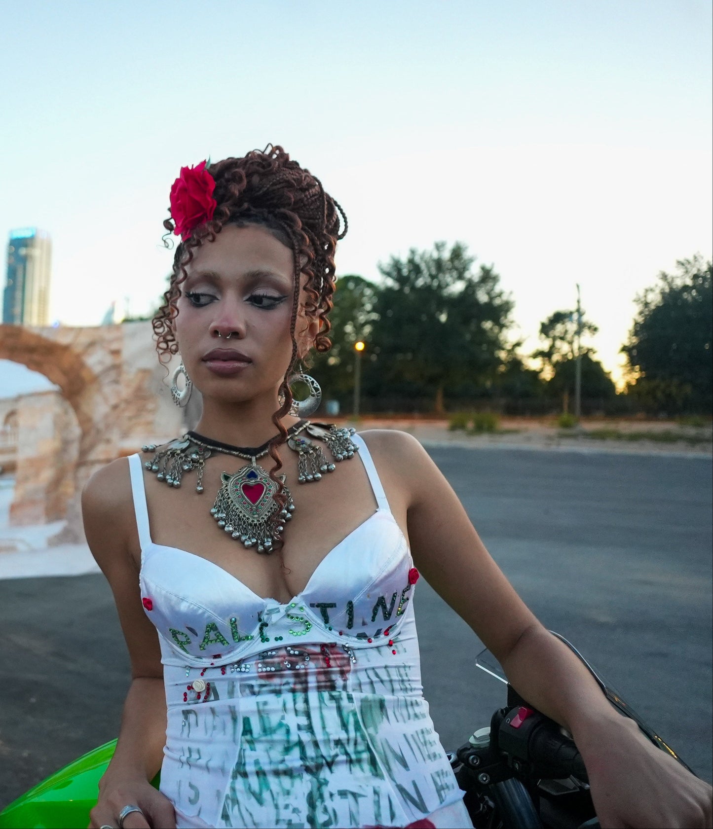 palestinecorset top