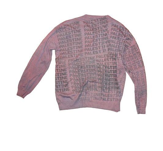 long sleeve argyle palestine