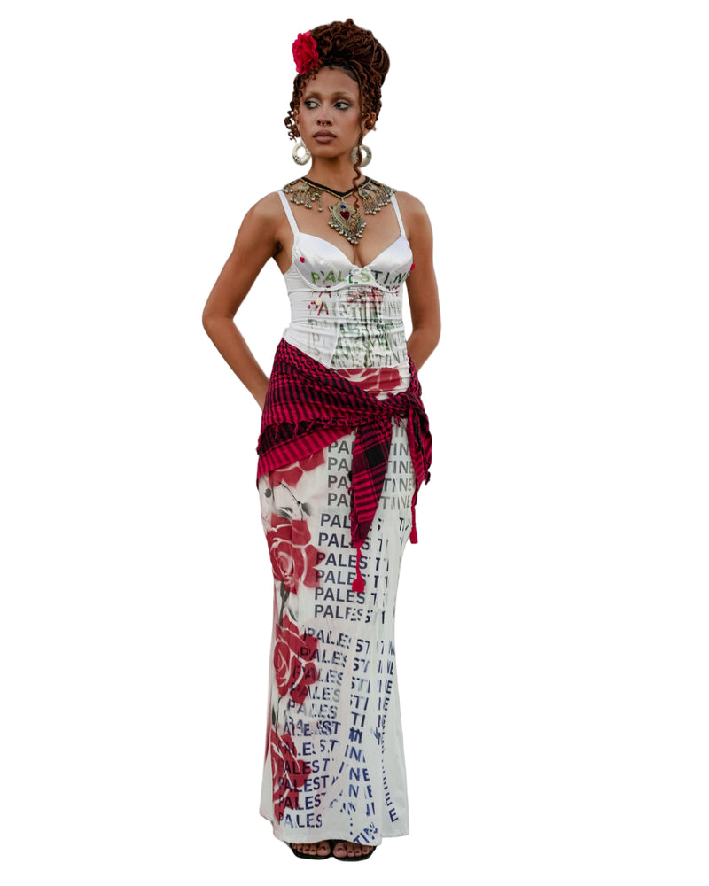 palestine rose skirt/dress