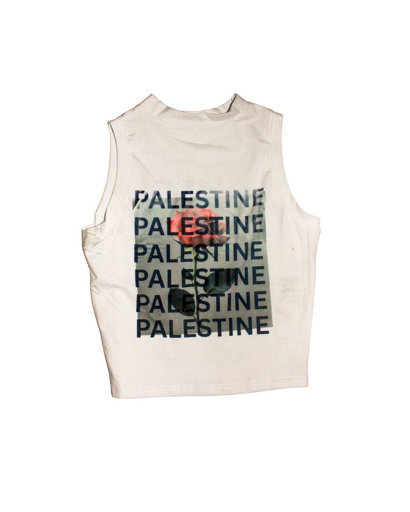 palestine rose tank
