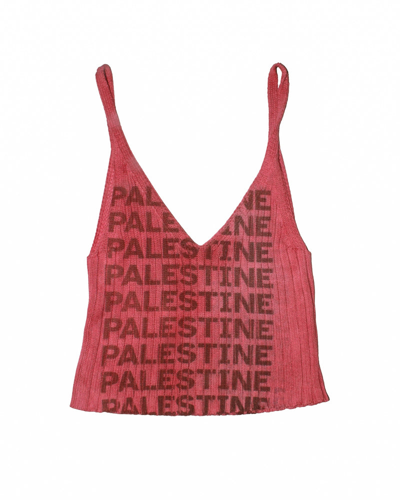 palestine tank top